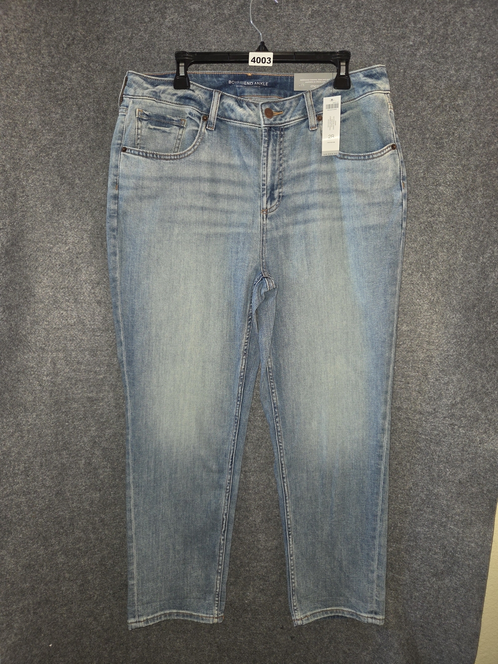 Chico's Light Blue Boyfriend Jeans Size 2R (U.S 12)